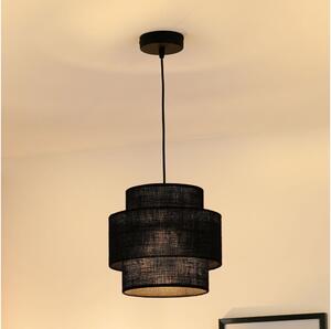 Brilagi - Luster na lanku SPACE YUTE 1xE27/15W/230V pr. 25 cm čierna