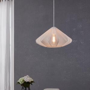 Eglo 43997 - Luster na lanku DOLWEN 1xE27/40W/230V pr. 42,5 cm biela