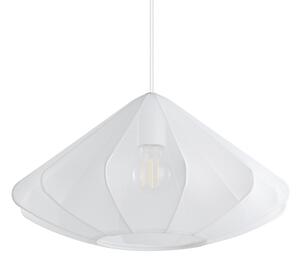 Eglo 43997 - Luster na lanku DOLWEN 1xE27/40W/230V pr. 42,5 cm biela