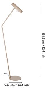 Eglo 901155 - LED Stojacia lampa CAMINIA 1xGU10/5W/230V 3000K béžová
