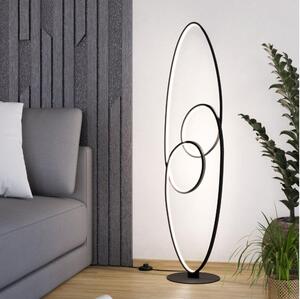 Eglo 901015 - LED Stojacia lampa GIANELLA LED/38W/230V 3000K čierna