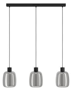 Eglo 901121-LED RGBW Stmievateľný luster na lanku MOLOCHIO-Z 3xLED/3,7W/230V šedá