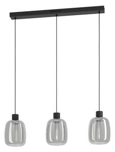 Eglo 901121-LED RGBW Stmievateľný luster na lanku MOLOCHIO-Z 3xLED/3,7W/230V šedá
