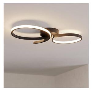 Eglo 901266 - LED Stropné svietidlo SERPINS LED/21W/230V 3000K čierna
