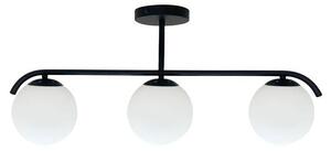 Luster na tyči AMADEO 3xE14/40W/230V čierna