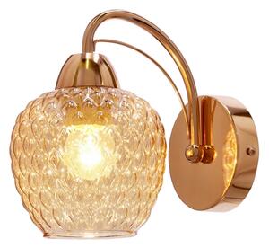 Nástenná lampa TOBIAS 1xE27/40W/230V rose gold