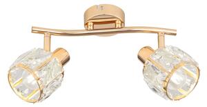 Bodové svietidlo DUBAI 2xE14/40W/230V rose gold