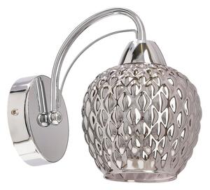 Nástenná lampa TOBIAS 1xE27/40W/230V lesklý chróm