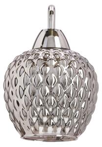 Nástenná lampa TOBIAS 1xE27/40W/230V lesklý chróm