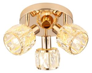 Bodové svietidlo DUBAI 3xE14/40W/230V pr. 36 cm rose gold