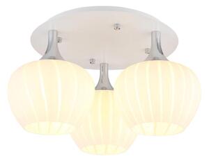 Globo 15548-3DW - Prisadený luster MAXY 3xE27/40W/230V biela