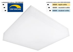 Top Light - LED Kúpeľňové stropné svietidlo BOXTER LED/24W/230V IP54 28x28 cm