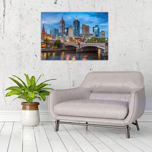 Obraz mesta Melbourne (70x50 cm)
