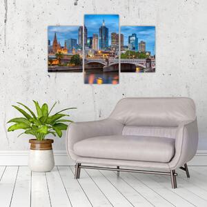 Obraz mesta Melbourne (90x60 cm)
