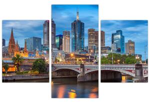Obraz mesta Melbourne (90x60 cm)
