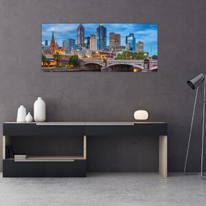 Obraz mesta Melbourne (120x50 cm)
