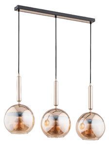 Luster na lanku VOLDA 3xE27/15W/230V mosadz