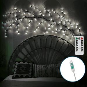 Aigostar - LED Nástenná dekorácia 144xLED/5W/5V studená biela
