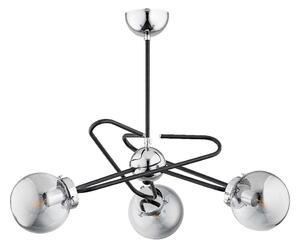 Luster na tyči SAGITO 3xE14/10W/230V chróm