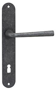 Dverové kovanie COBRA BURG (K), kľučka-kľučka, Otvor na cylindrickú vložku PZ, COBRA K (kované kovanie), 90 mm