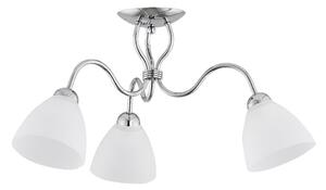 Prisadený luster ARIEL 3xE27/15W/230V chróm