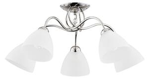 Prisadený luster AMARILLO 5xE27/15W/230V chróm