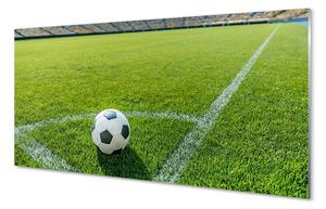 Obraz na skle Futbalový štadión trávy 100x50 cm 2 Prívesky