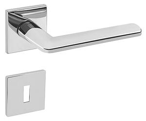 Dverové kovanie MP ELIPTICA - HR 3098Q 5S (OC - Chrome lesklý), kľučka-kľučka, WC kľúč, MP OC (chróm lesklý)