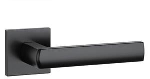 Dverové kovanie MP Hosta- HR 7S (BS - Čierna matná), kľučka-kľučka, Bez spodnej rozety, MP BS (čierna mat)