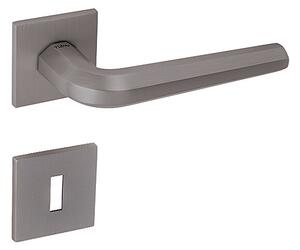 Dverové kovanie MP Oktagon HR 4160 5 S (NP), kľučka-kľučka, Bez spodnej rozety, MP NP (nikel perla)