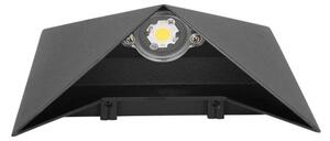 LED Vonkajšie nástenné svietidlo LED/5W/230V 4000K IP65 čierna