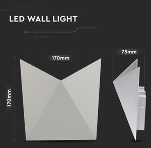 LED Vonkajšie nástenné svietidlo LED/5W/230V 4000K IP65 šedá