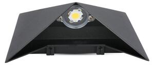 LED Vonkajšie nástenné svietidlo LED/5W/230V 3000K IP65 čierna