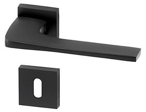 Dverové kovanie ACT Simply RHR (čierná), kľučka-kľučka, Otvor pre obyčajný kľúč BB, AC-T Č (čierna)