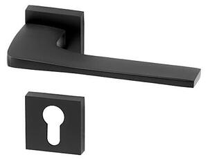 Dverové kovanie ACT Simply RHR (čierná), kľučka-kľučka, Otvor pre obyčajný kľúč BB, AC-T Č (čierna)