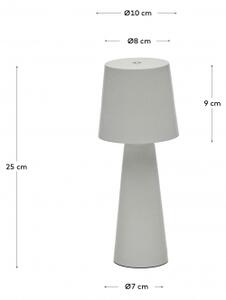ARENYS SMALL exteriérová stolová bezkáblová lampa Terakota
