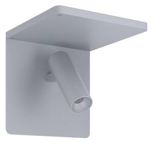 Eglo 67564 - LED Nástenné svietidlo s policou CIGLIE LED/8,1W/230V šedá