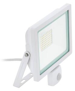 Eglo 64877 - LED Reflektor so senzorom FILETTI LED/50W/230V 3000K IP44 biela