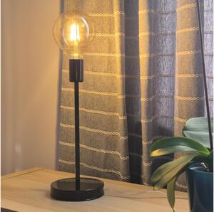 Stolná lampa ASTRID 1xE27/60W/230V lesklá čierna