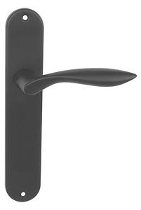 Dverné gule MP Claudia - S (BS - Čierna matná), kľučka-kľučka, WC kľúč, MP Čierna, 72 mm