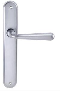 Dverové kovanie MP Bona-311 (OCS), kľučka-kľučka, WC kľúč, MP OCS (chróm brúsený), 90 mm