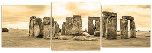 Obraz na plátne - Stonehenge - panoráma... 506FD (150x50 cm)