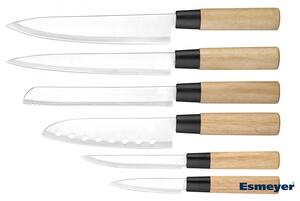 Esmeyer Súprava nožov s drevenou rukoväťou, 6-dielna (100343393)