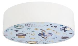Detské stropné svietidlo KIDDY 2xE27/40W/230V biela/modrá