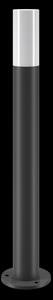Maytoni O418FL-01GR1 - Vonkajšia lampa WILLIS 1xE27/60W/230V 80 cm IP54 antracit