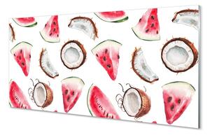 Obraz na skle kokos melón 100x50 cm 2 Prívesky