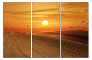 Obraz na plátne - Púštny západ slnka 1917B (150x100 cm)