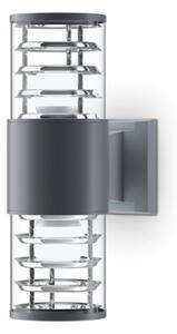 Maytoni O576WL-02GR - Vonkajšie nástenné svietidlo BRONX 2xE27/60W/230V IP54 antr