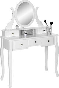 TOALETNÝ STOLÍK, biela, 97/40/142 cm Ambia Home - Toaletné stolíky