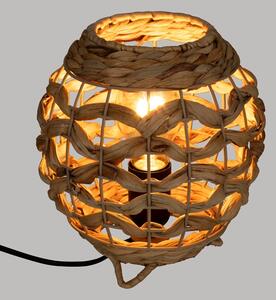 Atmosphera - Stolná lampa SAND 1xE27/40W/230V vodný hyacint